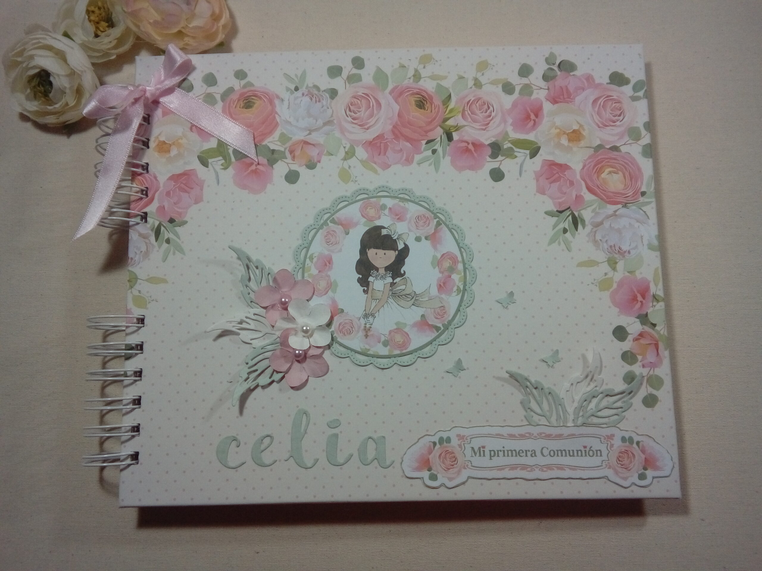 Album de Mi Primera Comunión para Celia